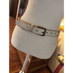 J. Crew Tan Studded Leather Waist Belt - S